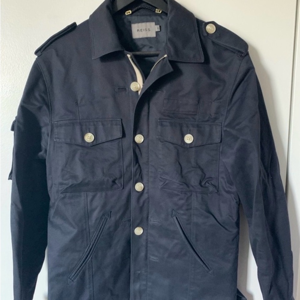 Reiss Men's navy blue Jacket